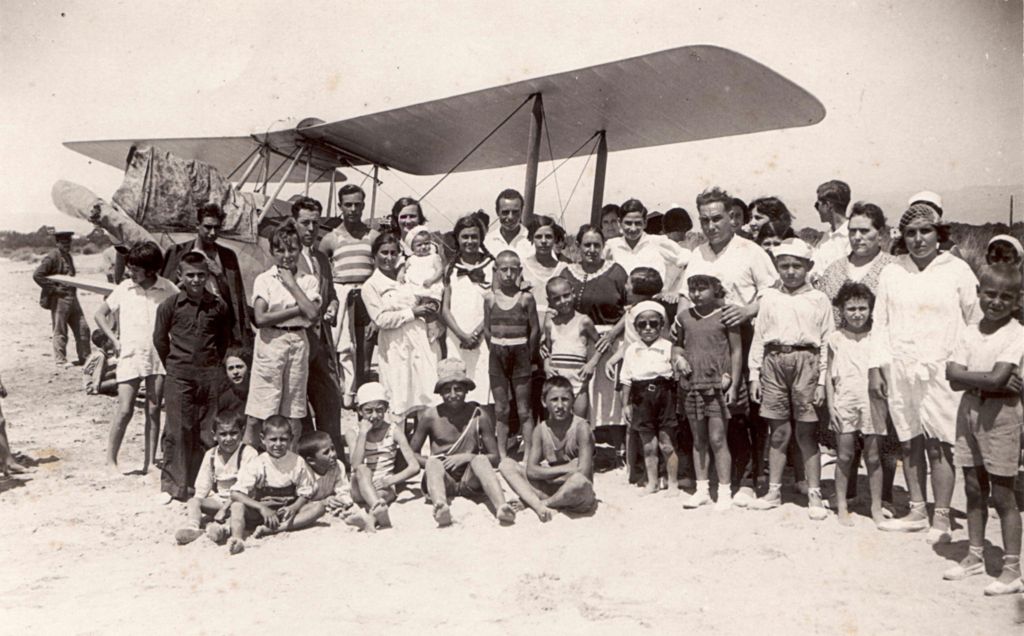 Aterratge Calafell, imatge del fons de Pepa Colomer